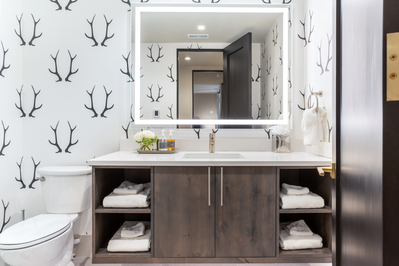 Guest powder bath